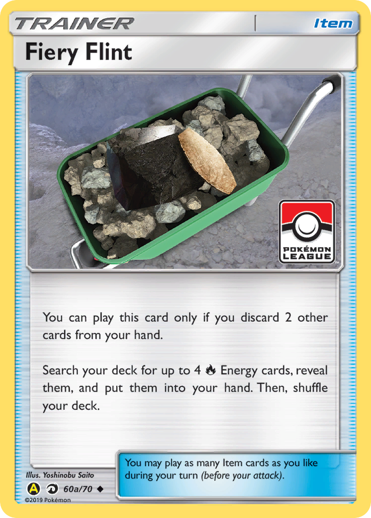 Fiery Flint — illustrated card