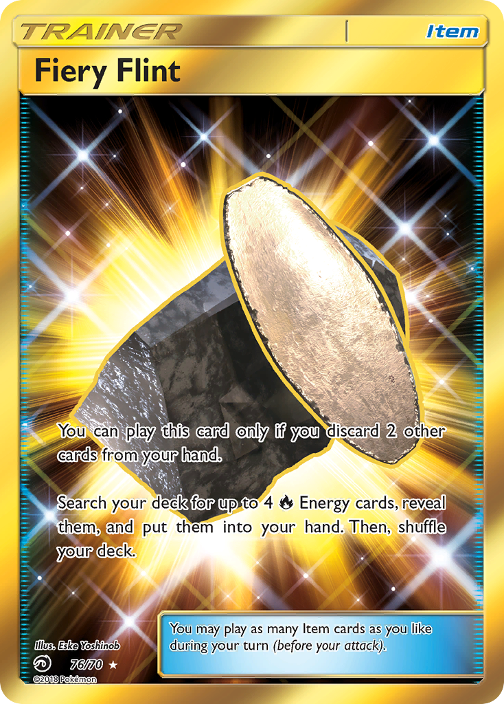Fiery Flint — illustrated card