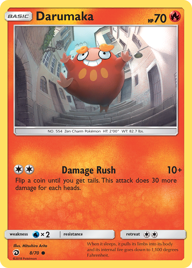 Darumaka — illustrated card