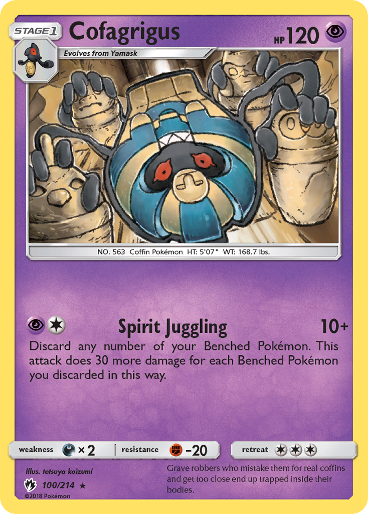 Cofagrigus — illustrated card
