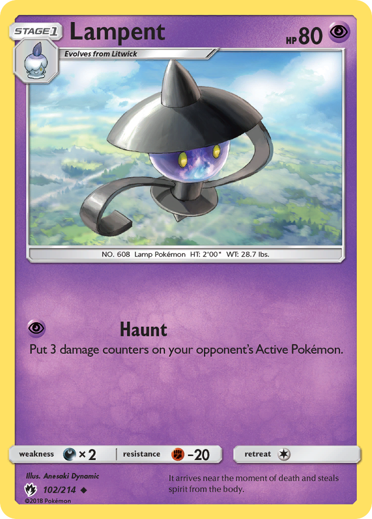 Lampent — illustrated card