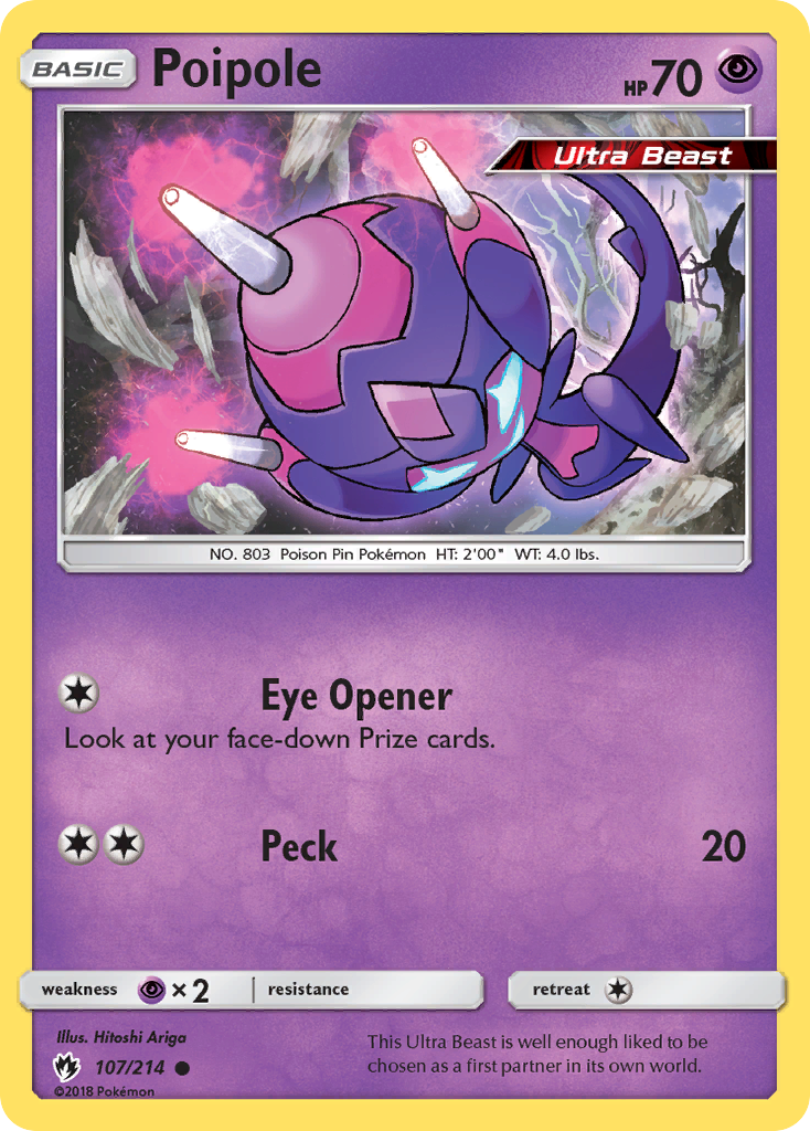 Poipole — illustrated card