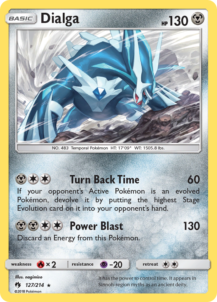 Dialga — illustrated card