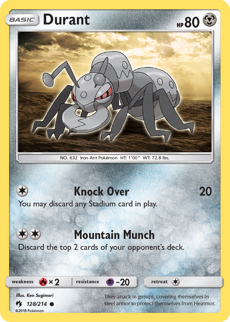 Durant — illustrated card