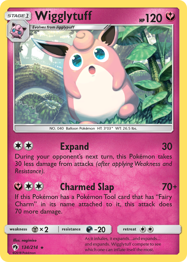 Wigglytuff — illustrated card