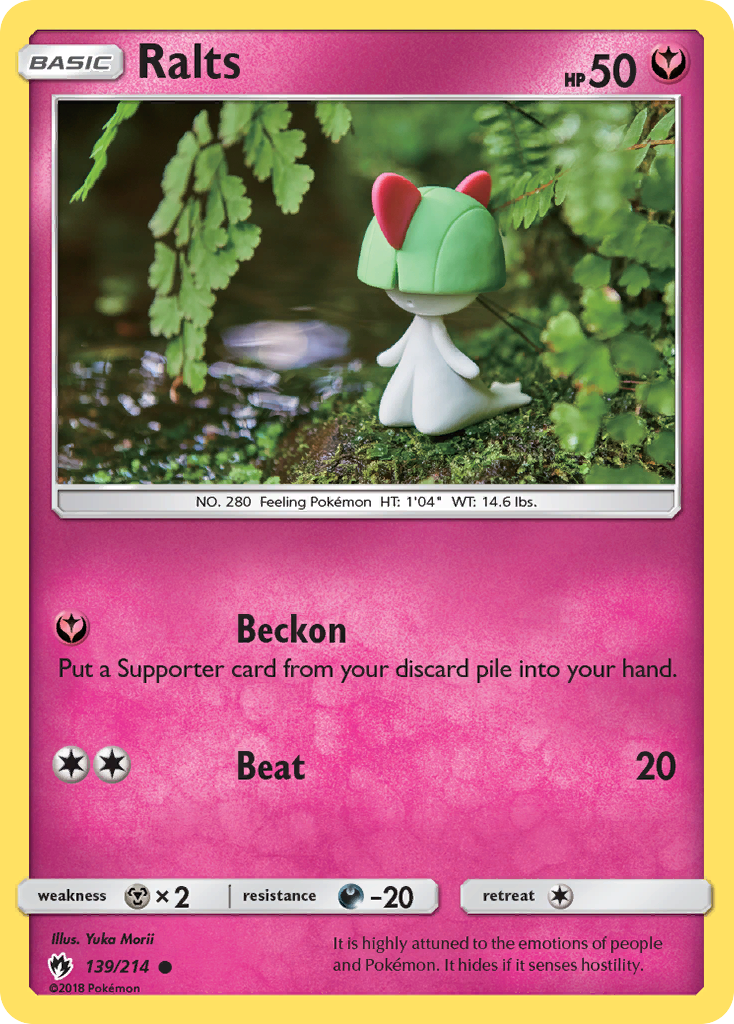 Ralts — illustrated card
