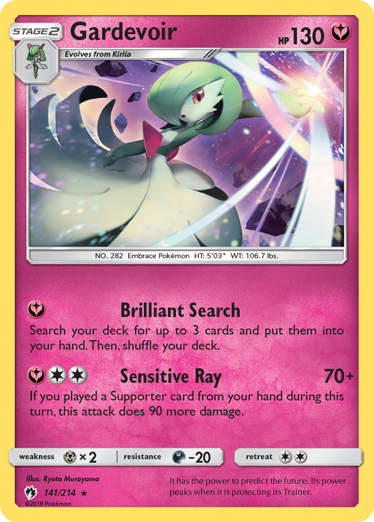 Gardevoir — illustrated card