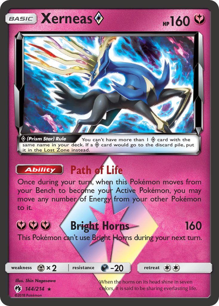 Xerneas ◇ — illustrated card