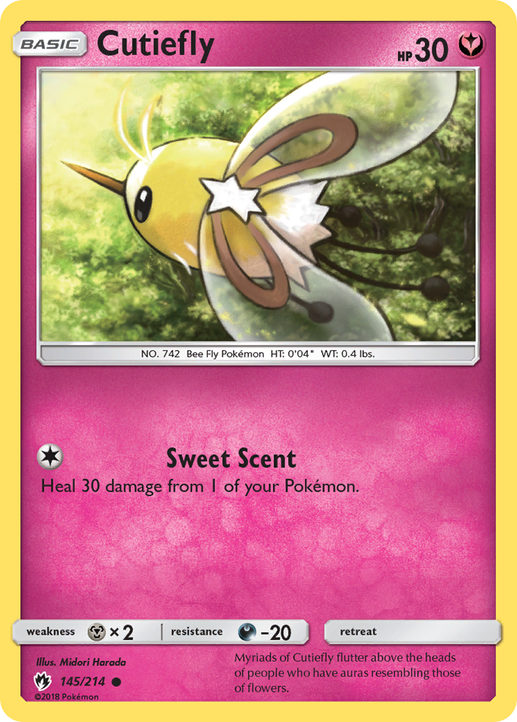 Cutiefly — illustrated card