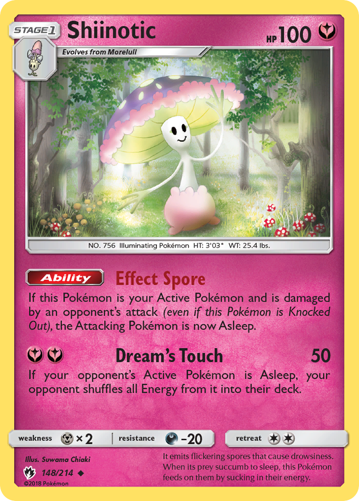 Shiinotic — illustrated card