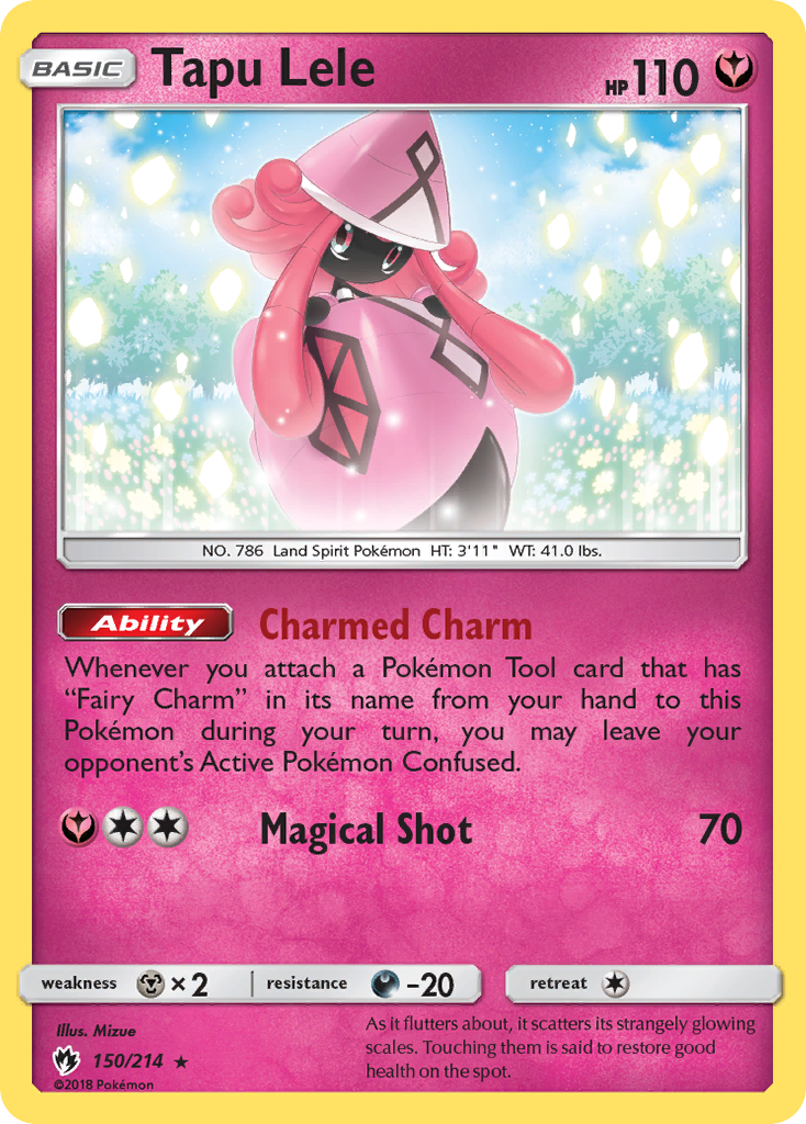 Tapu Lele — illustrated card