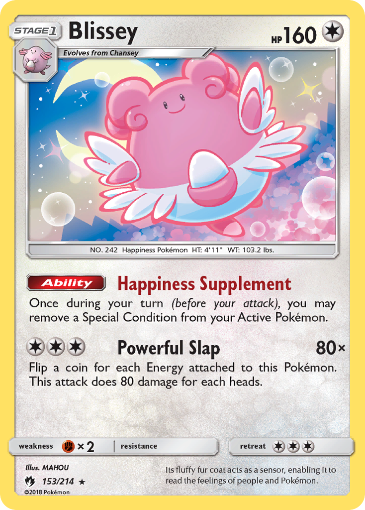 Blissey — illustrated card