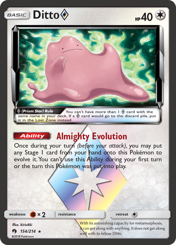 Ditto ◇ — illustrated card