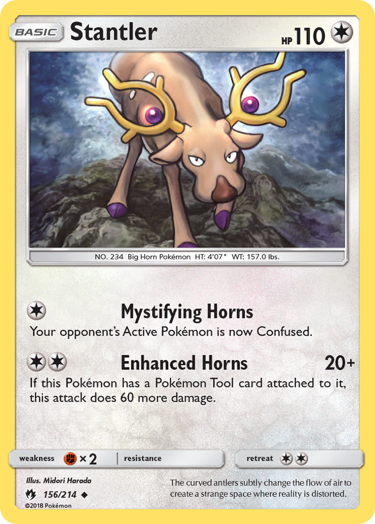 Stantler — illustrated card