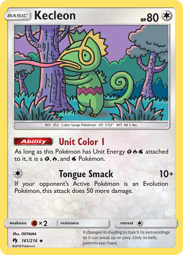 Kecleon — illustrated card