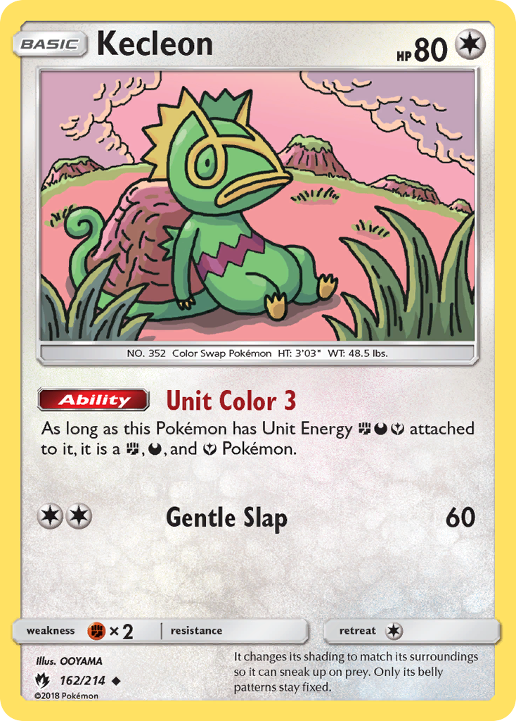 Kecleon — illustrated card