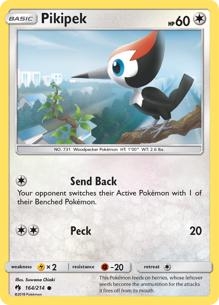Pikipek — illustrated card