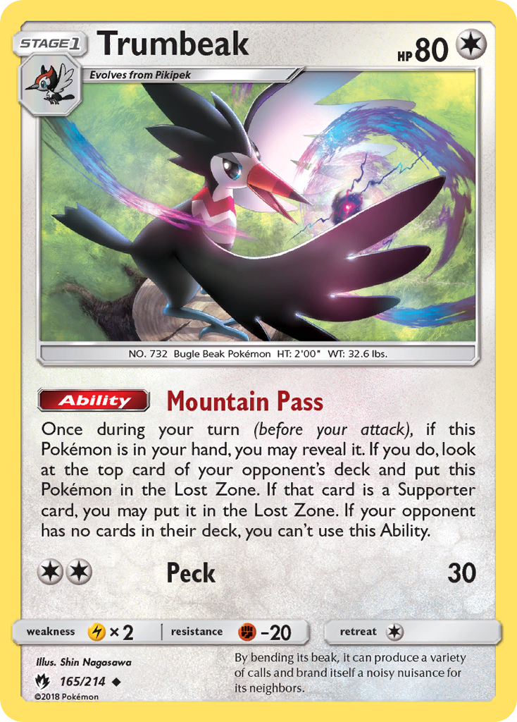 Trumbeak — illustrated card