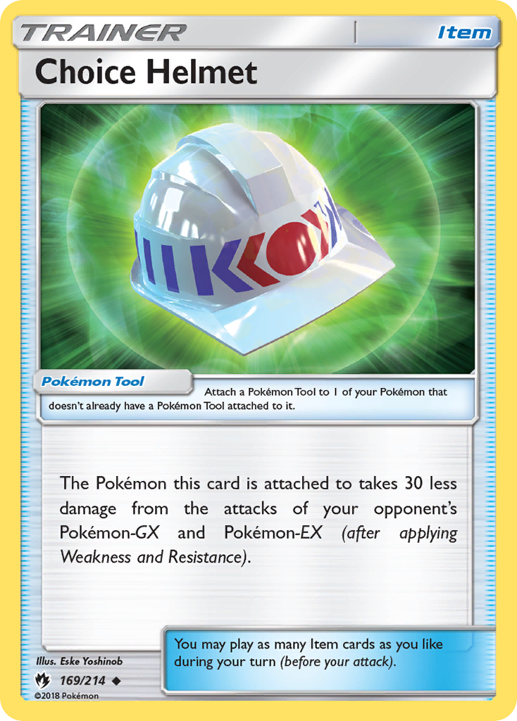 Choice Helmet — illustrated card