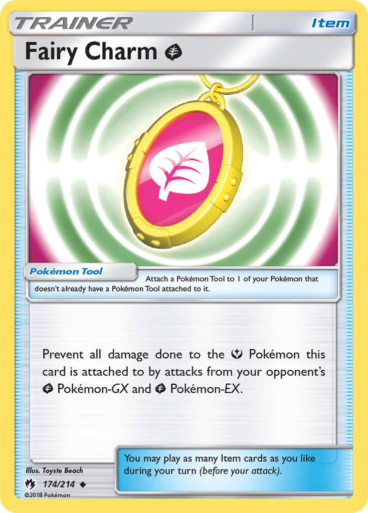 Fairy Charm Grass — illustrated card