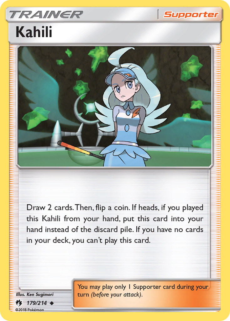 Kahili — illustrated card