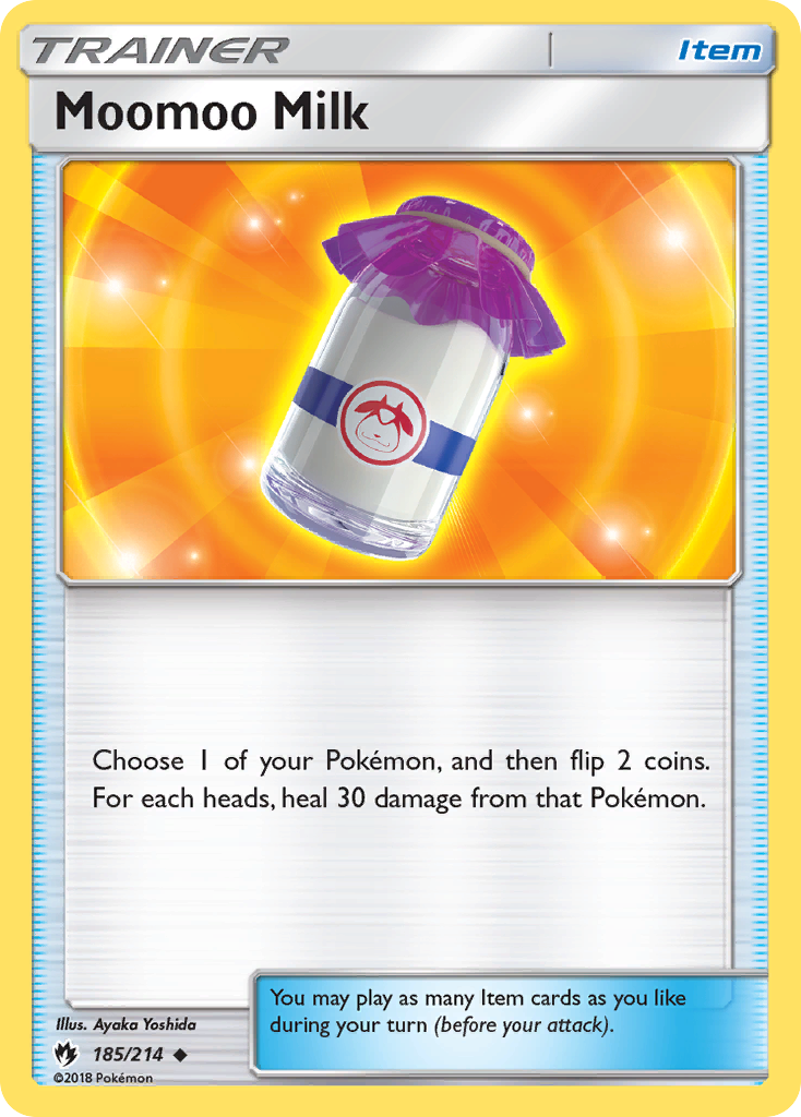 Moomoo Milk — illustrated card