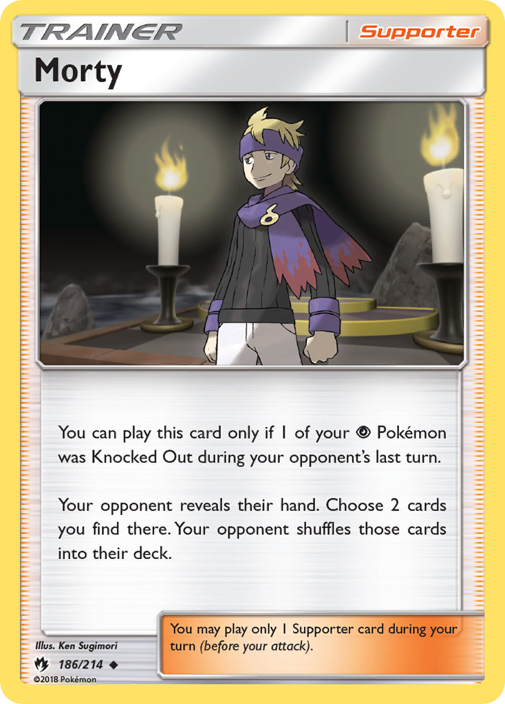 Morty — illustrated card