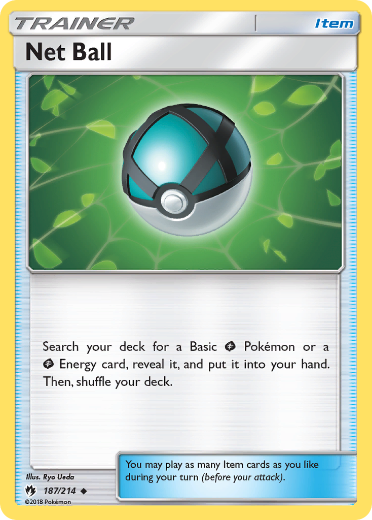 Net Ball — illustrated card