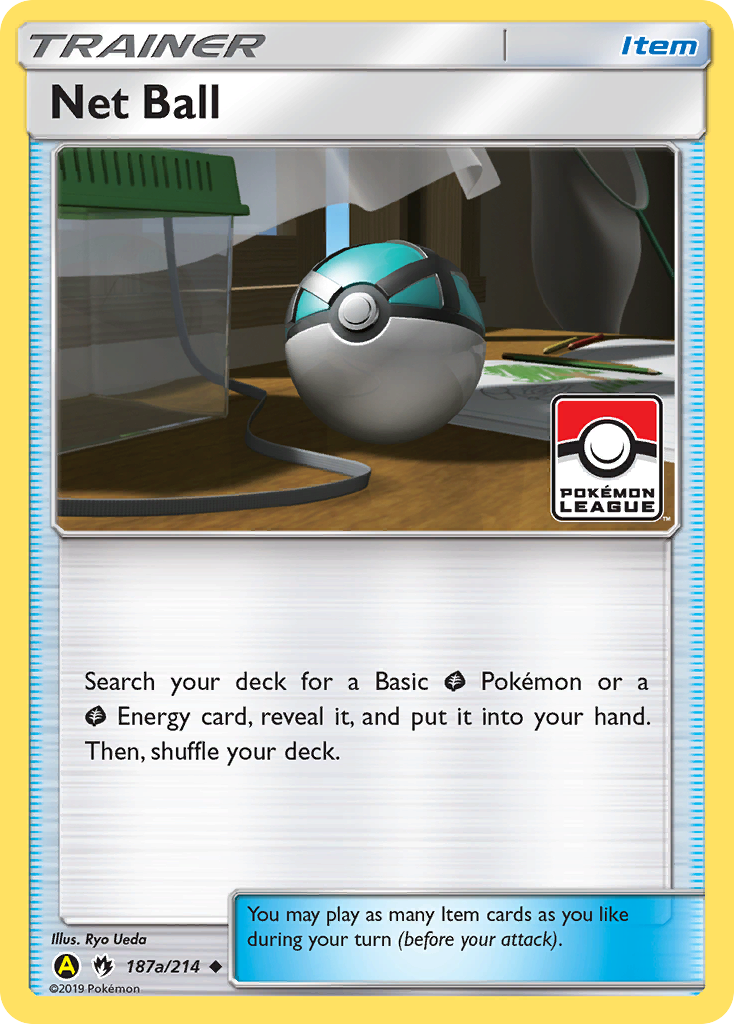 Net Ball — illustrated card