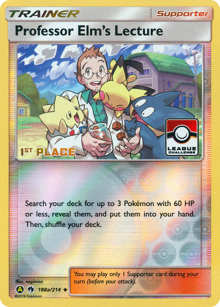 Professor Elm's Lecture — illustrated card