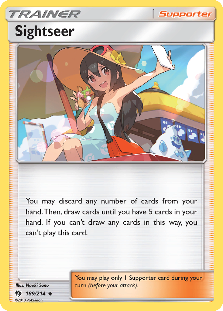 Sightseer — illustrated card