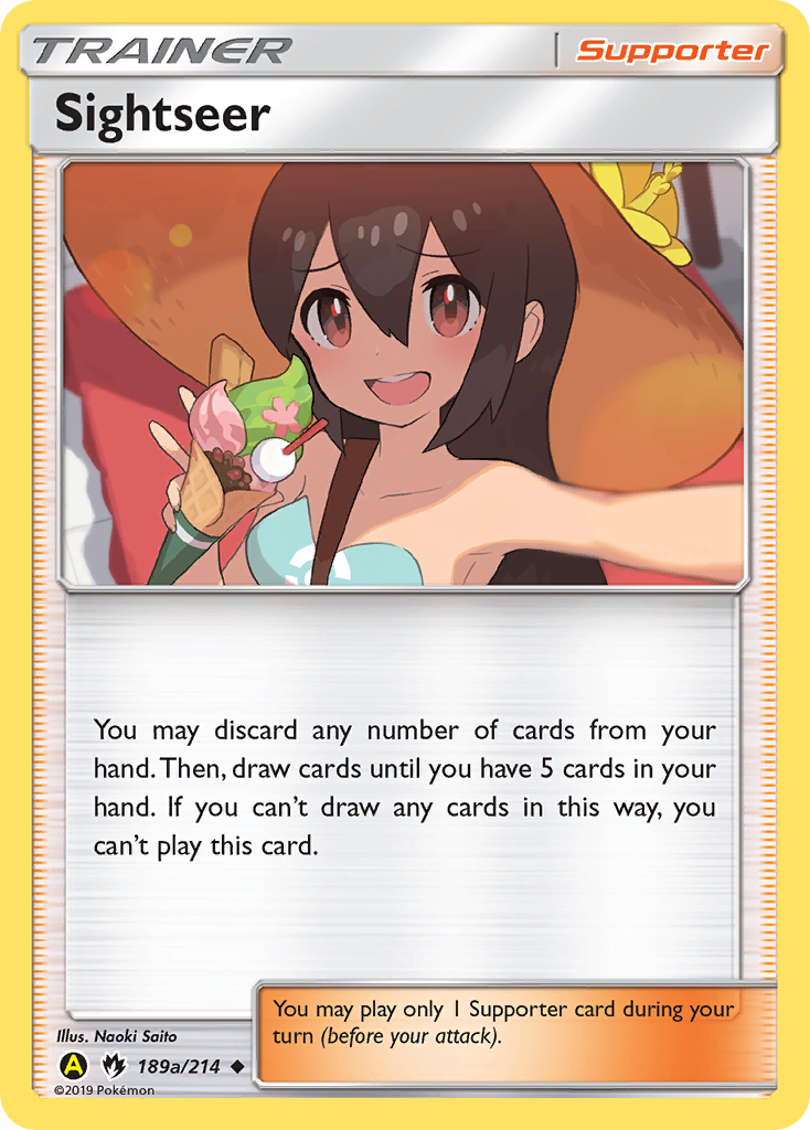 Sightseer — illustrated card