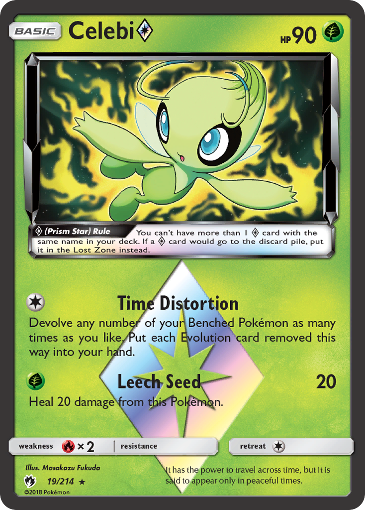 Celebi ◇ — illustrated card