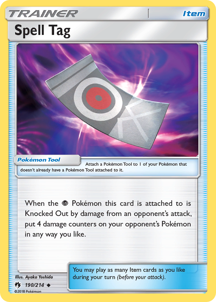 Spell Tag — illustrated card