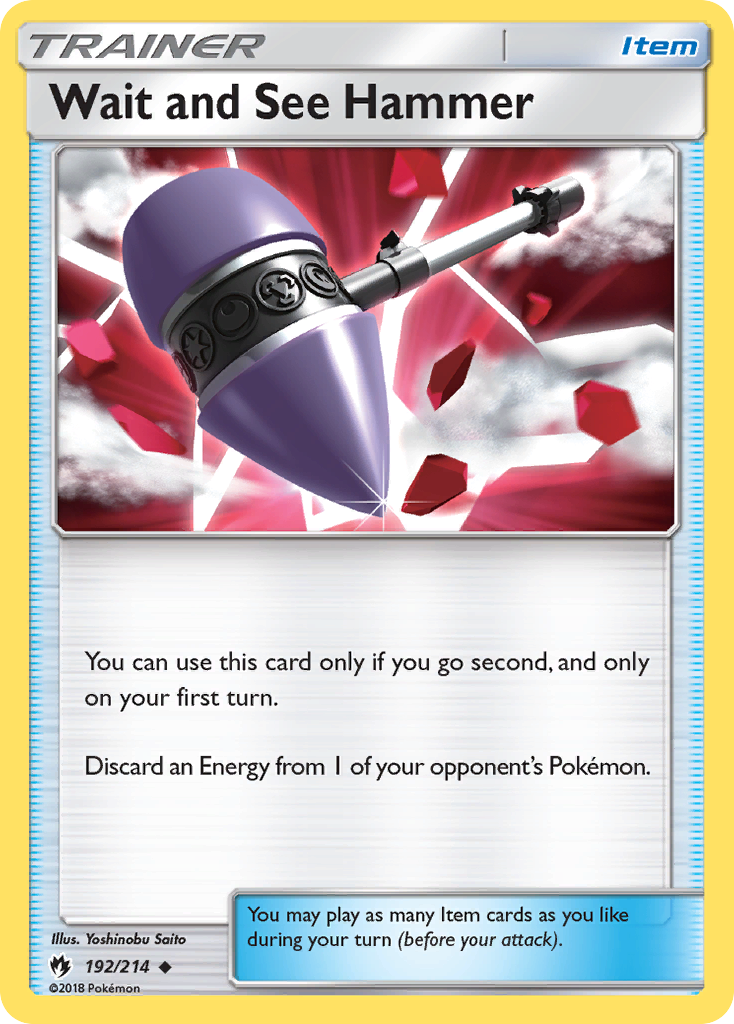 Wait and See Hammer — illustrated card
