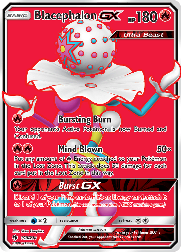 Blacephalon-GX — illustrated card