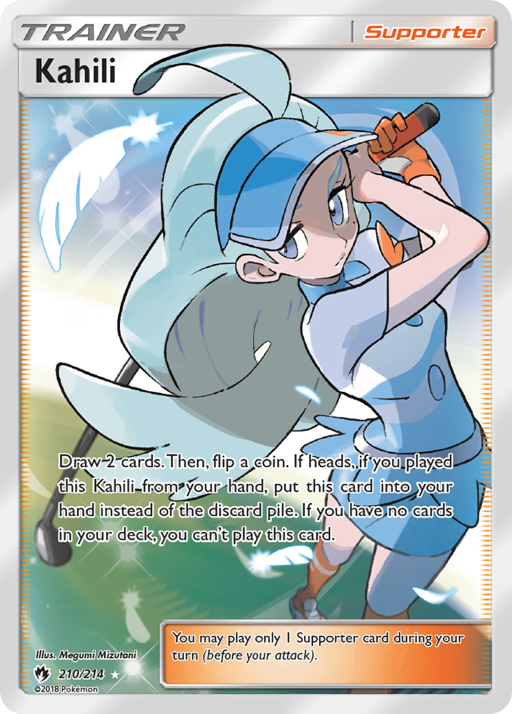 Kahili — illustrated card