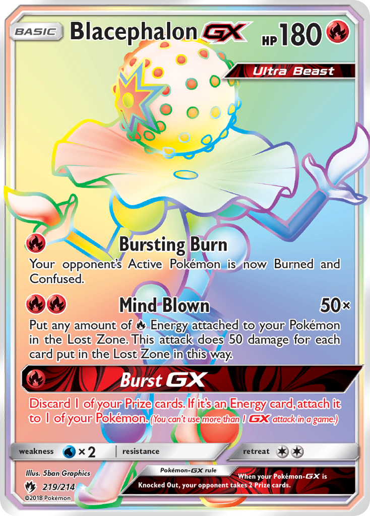Blacephalon-GX — illustrated card