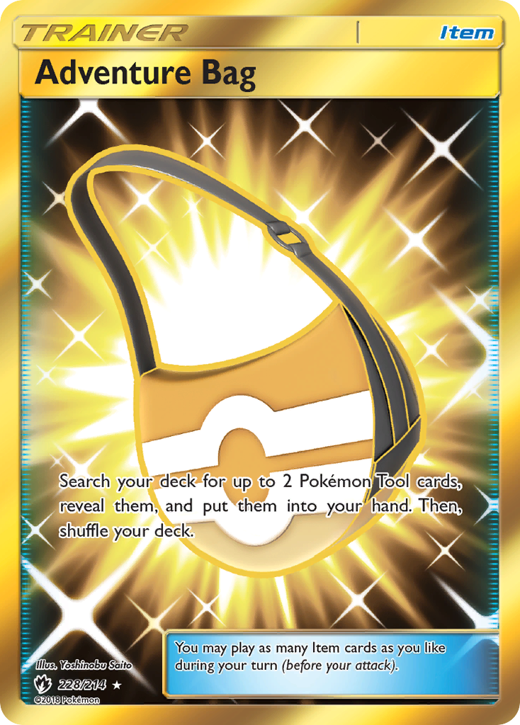 Adventure Bag — illustrated card
