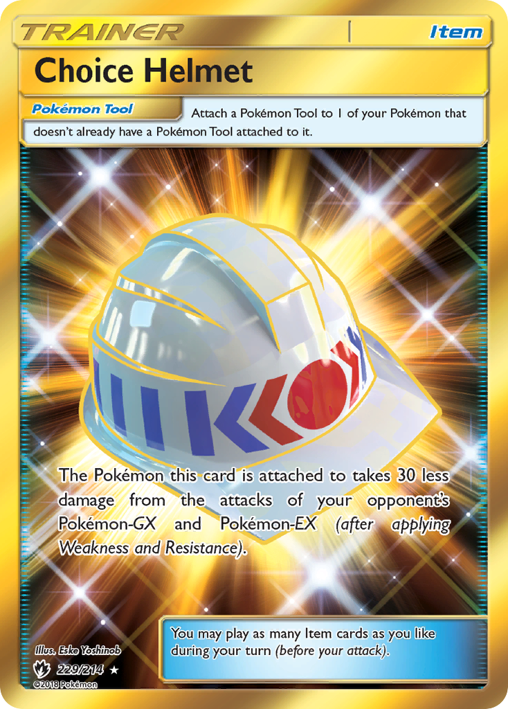 Choice Helmet — illustrated card