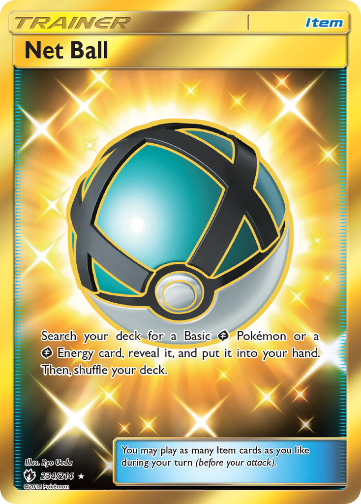 Net Ball — illustrated card