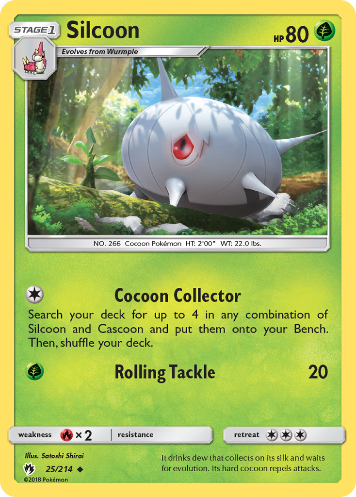 Silcoon — illustrated card