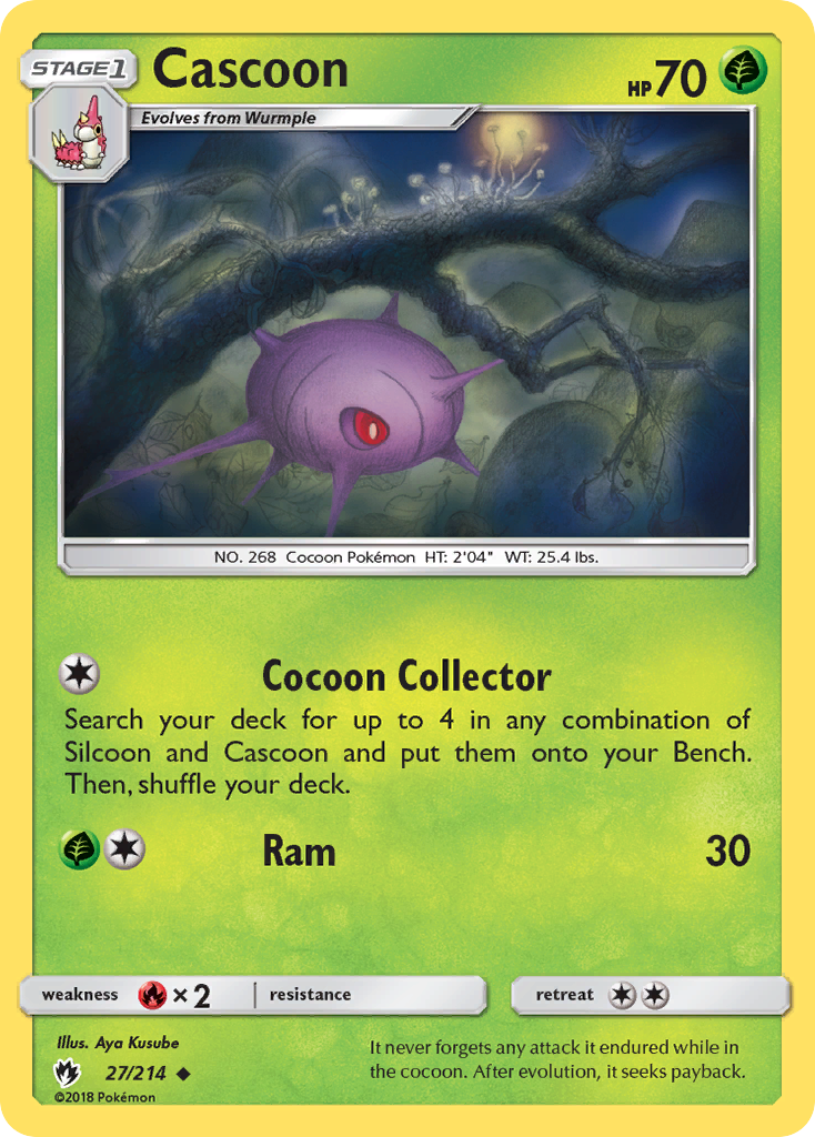 Cascoon — illustrated card