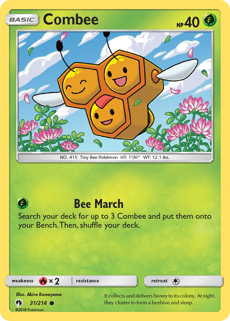 Combee — illustrated card