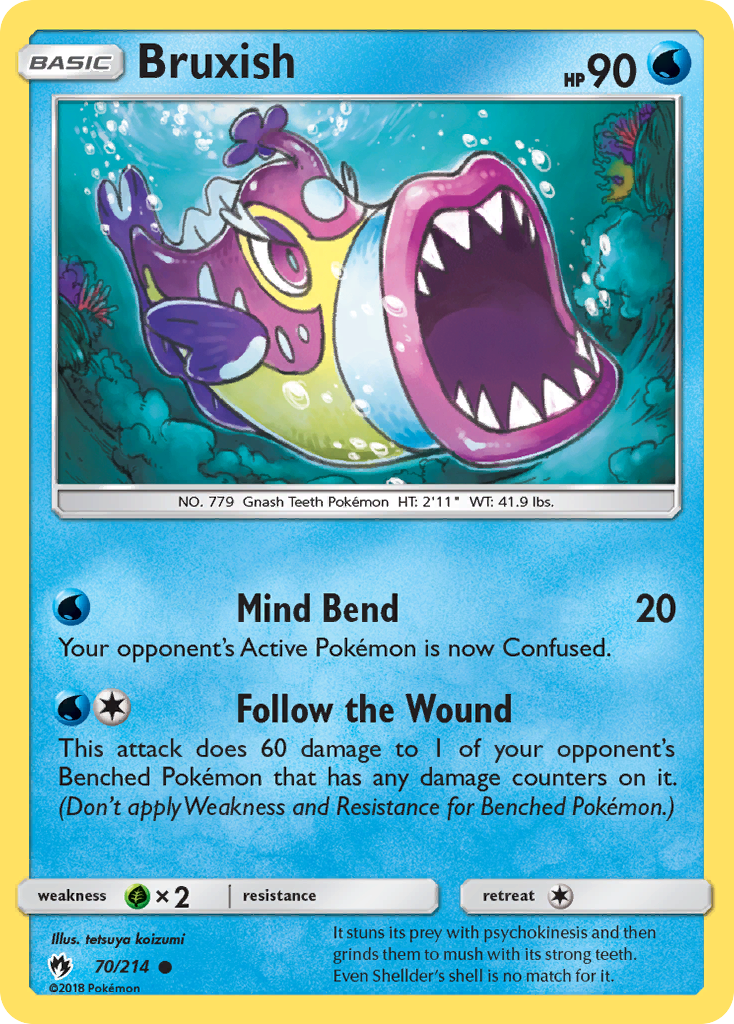Bruxish — illustrated card