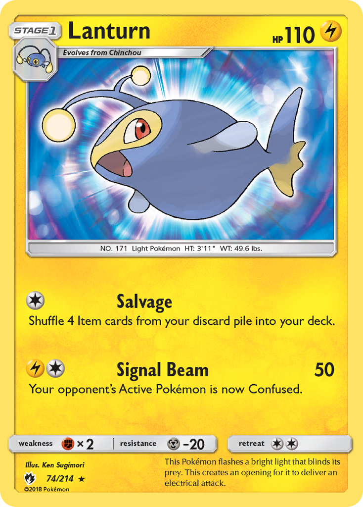Lanturn — illustrated card