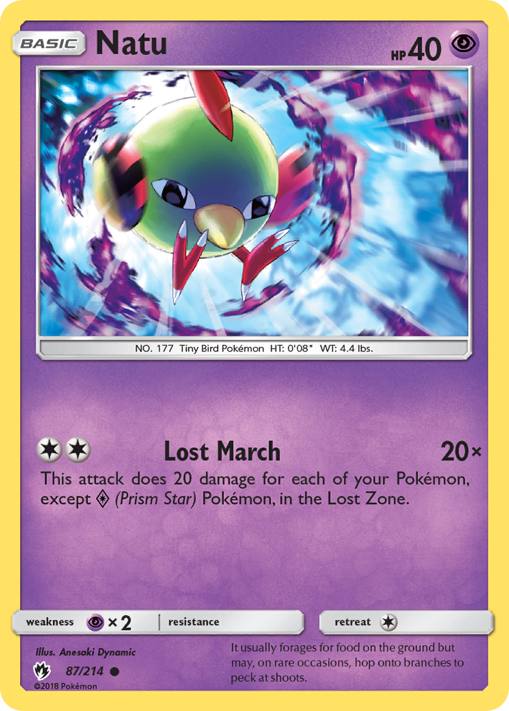 Natu — illustrated card
