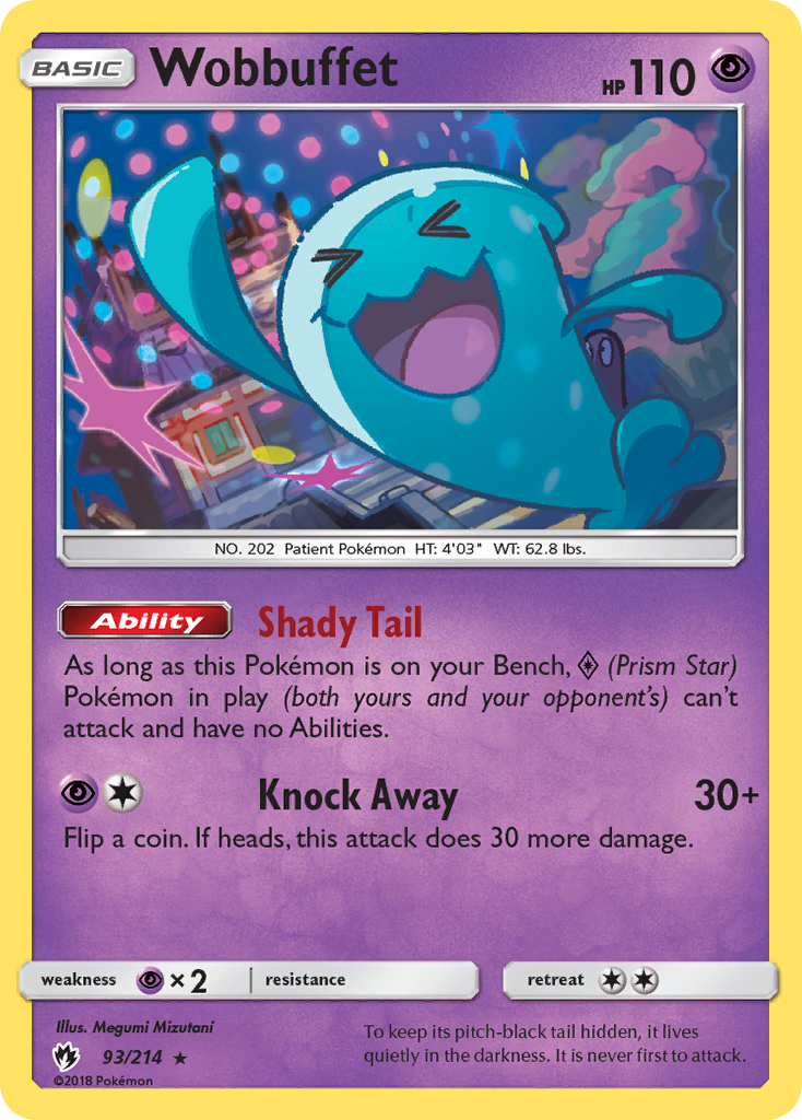 Wobbuffet — illustrated card
