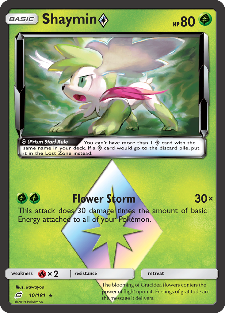 Shaymin ◇ — illustrated card