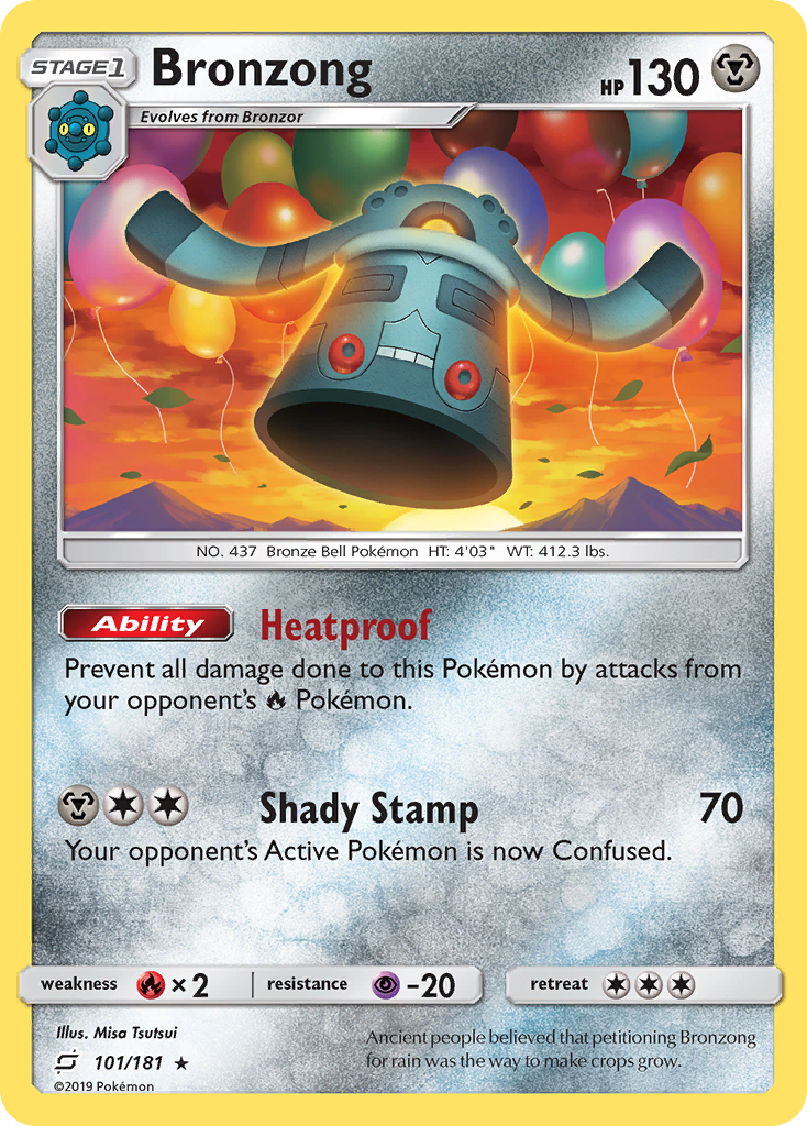 Bronzong — illustrated card